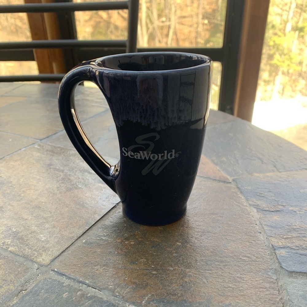 Cobalt Sea World Mug